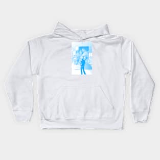 Blue world Kids Hoodie